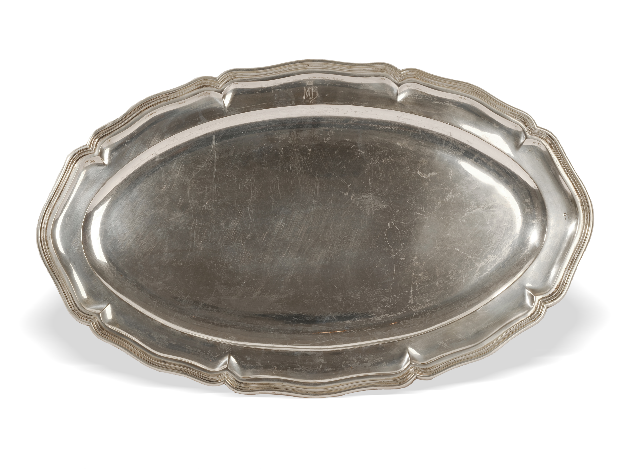 Silver tray, 
Austria, 
Ca. 1880/90