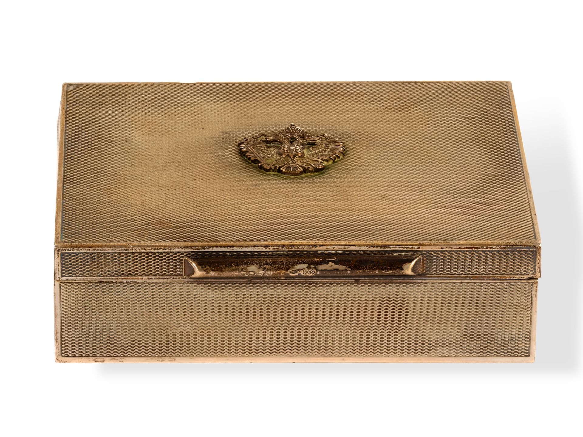 Cigarette box, 
Ca. 1900, 
Rosewood