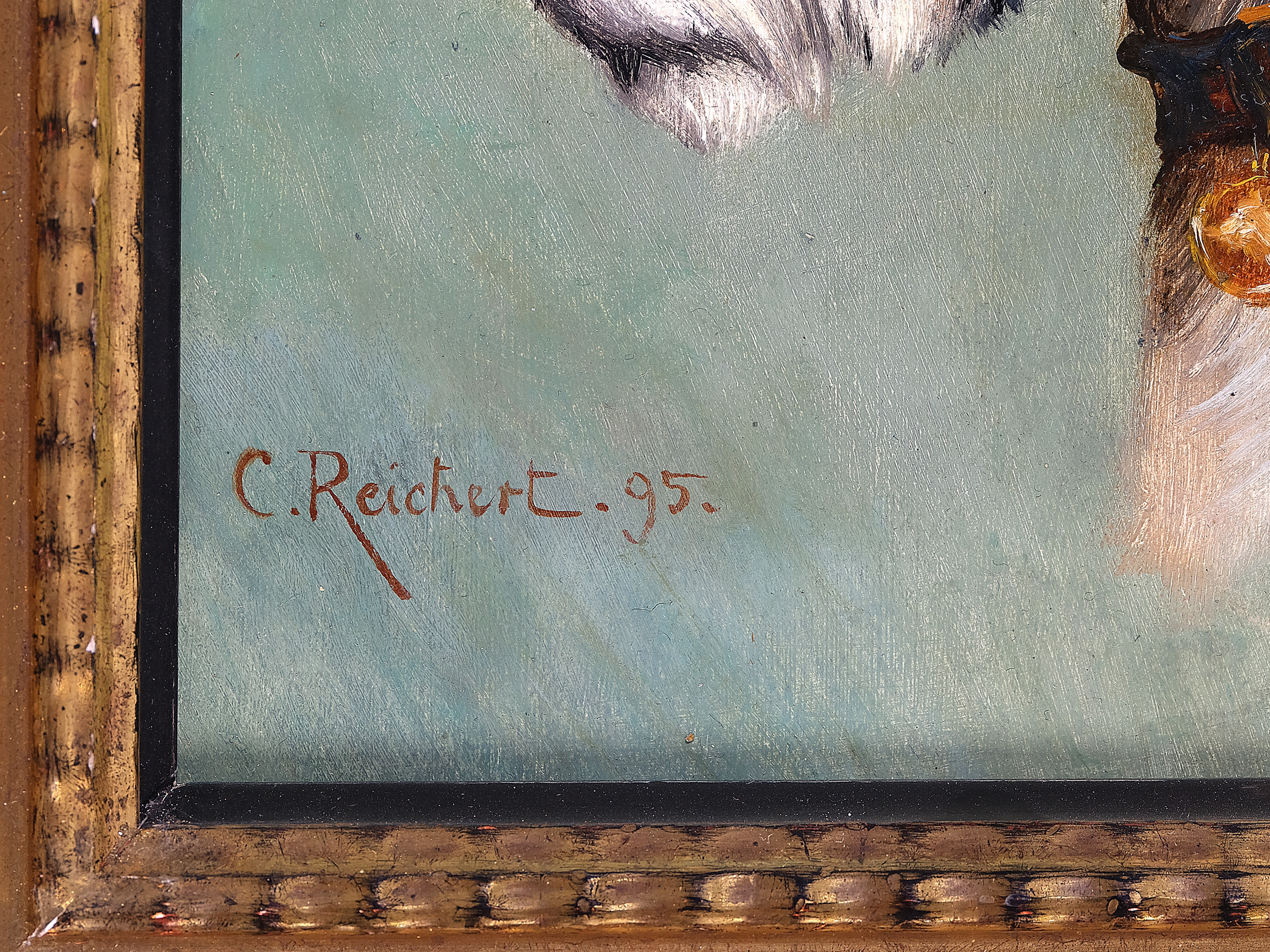 Carl Reichert, 
Vienna 1836 - 1918 Graz, 
Foxterrier - Image 3 of 4