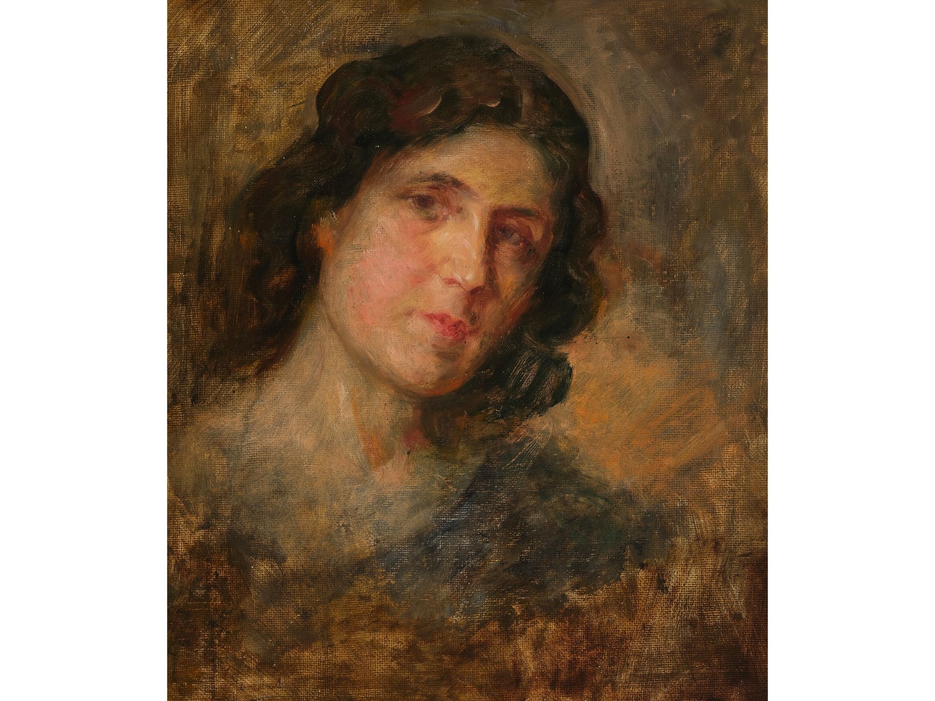 Paja Javanovic, Vrsac 1859 - 1957 Wien, Damenportrait