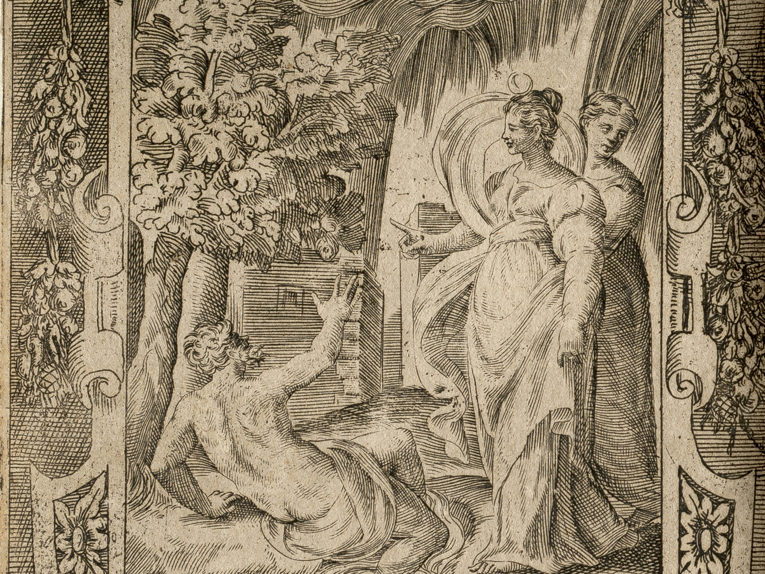 Giulia Bonasone, 1531 - 1574, Vier Kupferstiche aus der Serie - Bild 5 aus 9