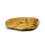 Netsuke, Liegendes Tier, Japan