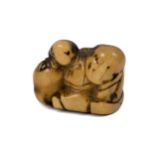 Netsuke, Schlafender, Japan