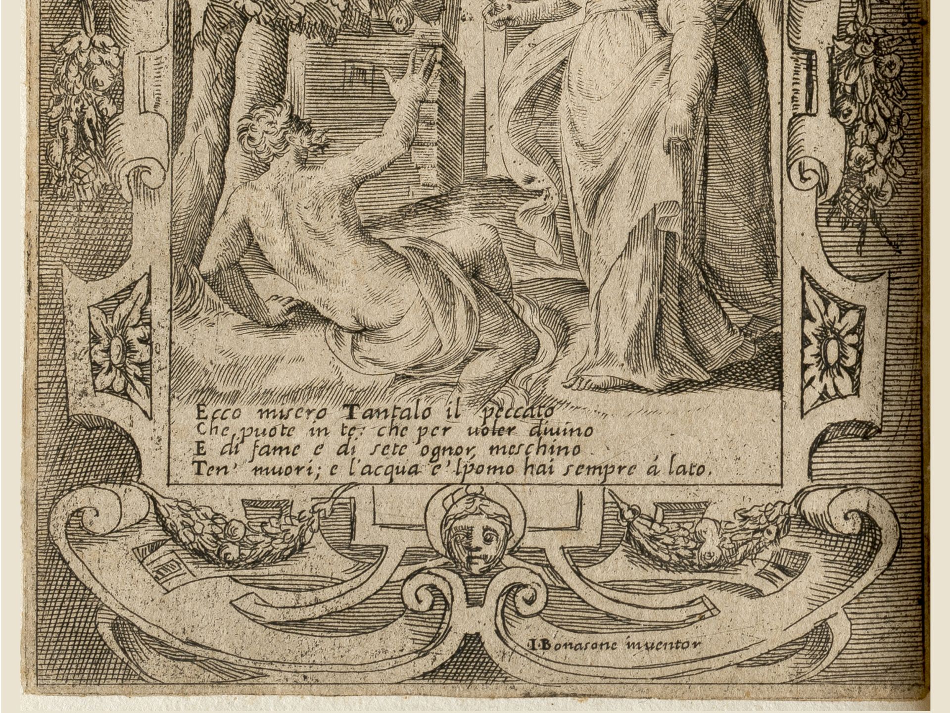Giulia Bonasone, 1531 - 1574, Vier Kupferstiche aus der Serie - Bild 8 aus 9