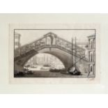 Giuseppe Borsato, Venedig 1771 - 1850 Venedig, Rialtobrücke in Venedig