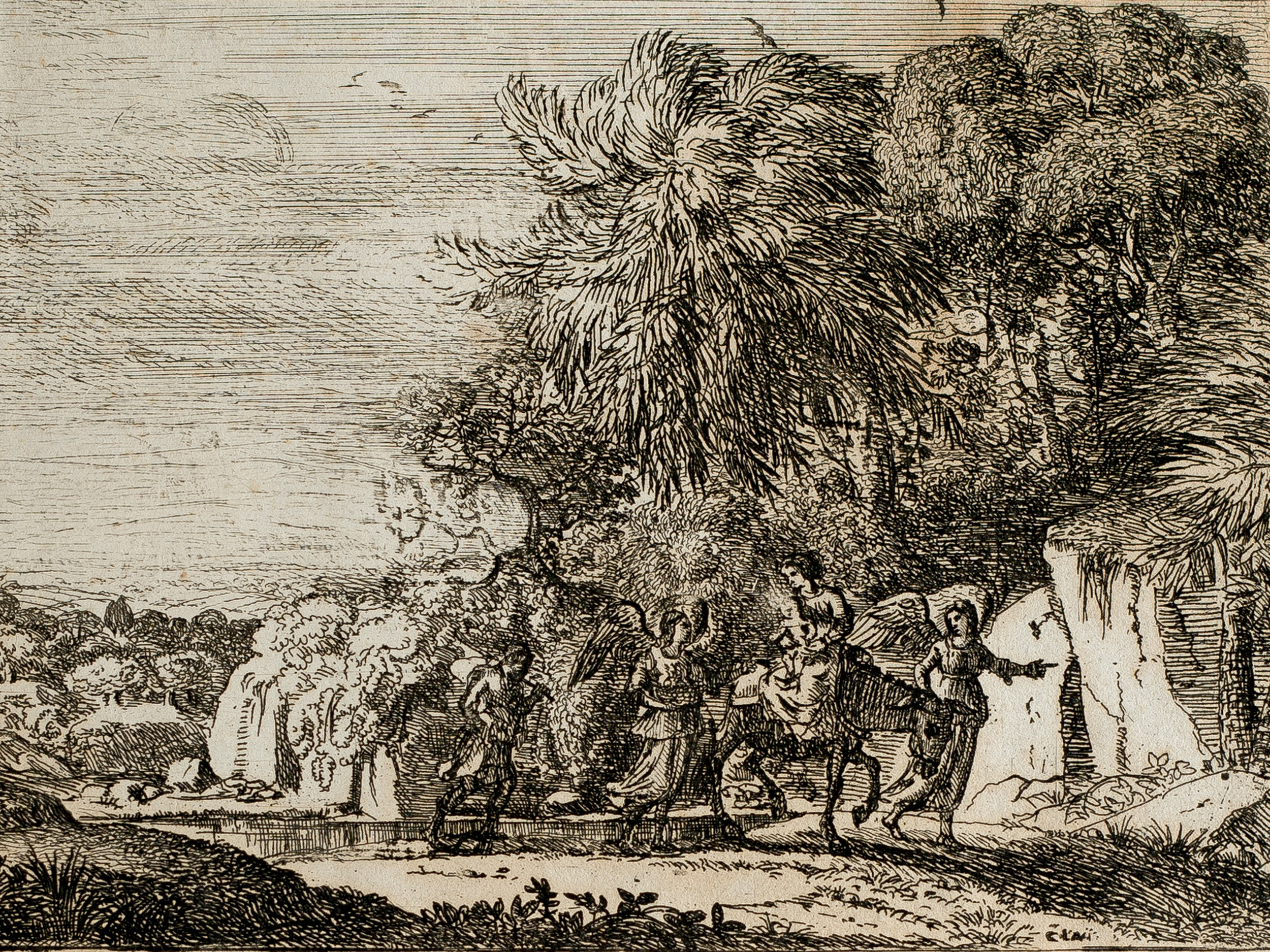 Claude Gelee, gen. Lorrain, 1600 - 1682 - Bild 3 aus 4