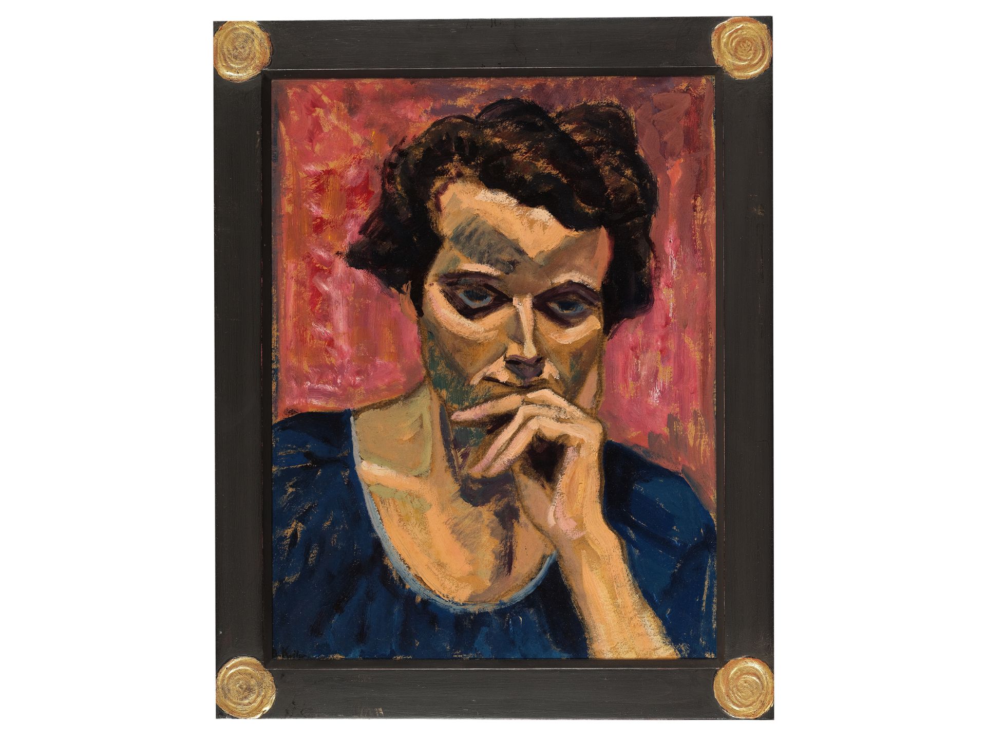 Broncia Koller-Pinell, Sanok 1863 - 1934 Wien, Zugeschrieben, Portrait einer Frau - Bild 2 aus 4