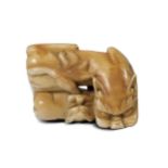 Netsuke, Drache & Hund, Japan