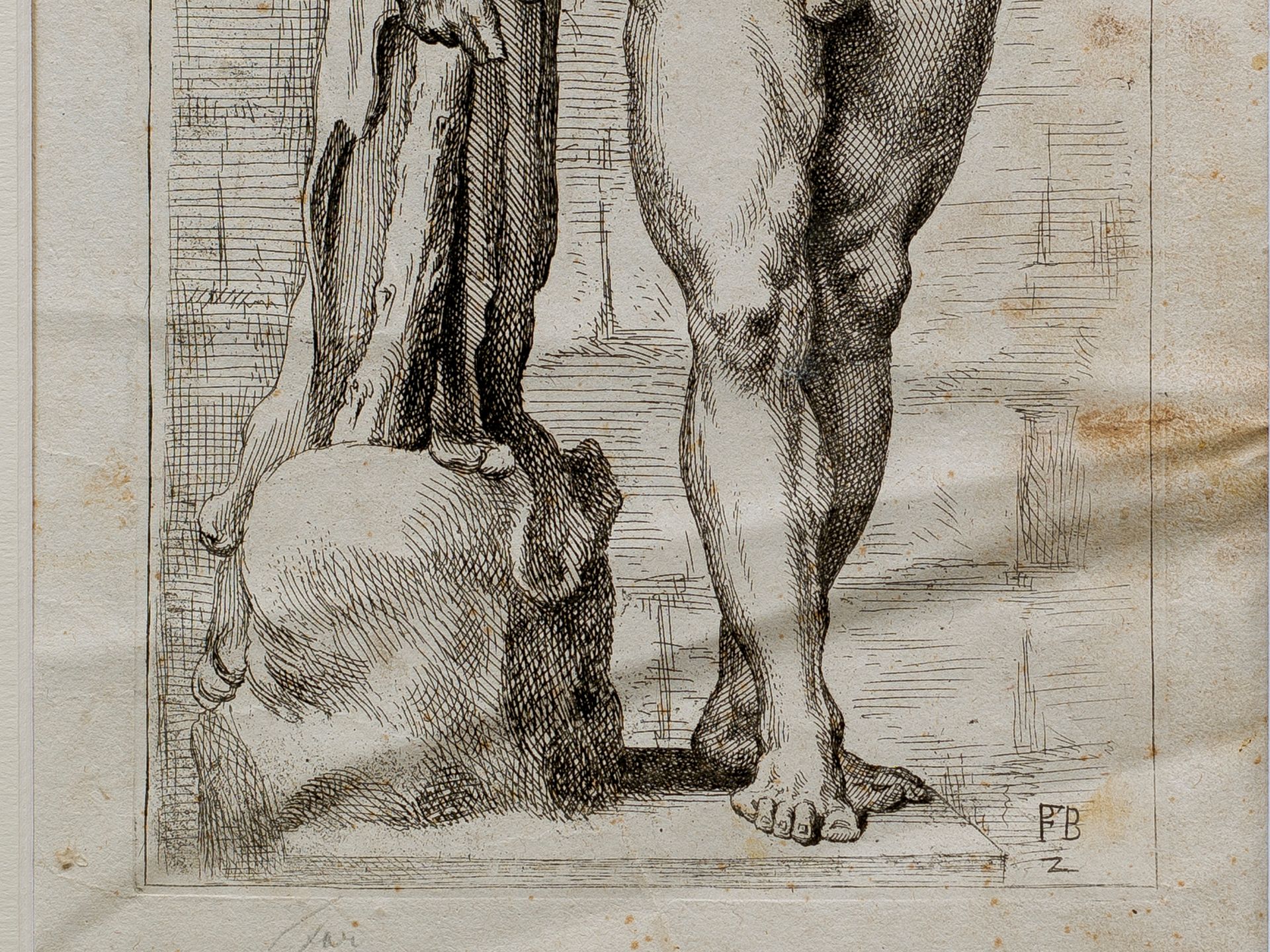 Francis Perrier, 1590 - 1660, Kupferstich - Bild 4 aus 4