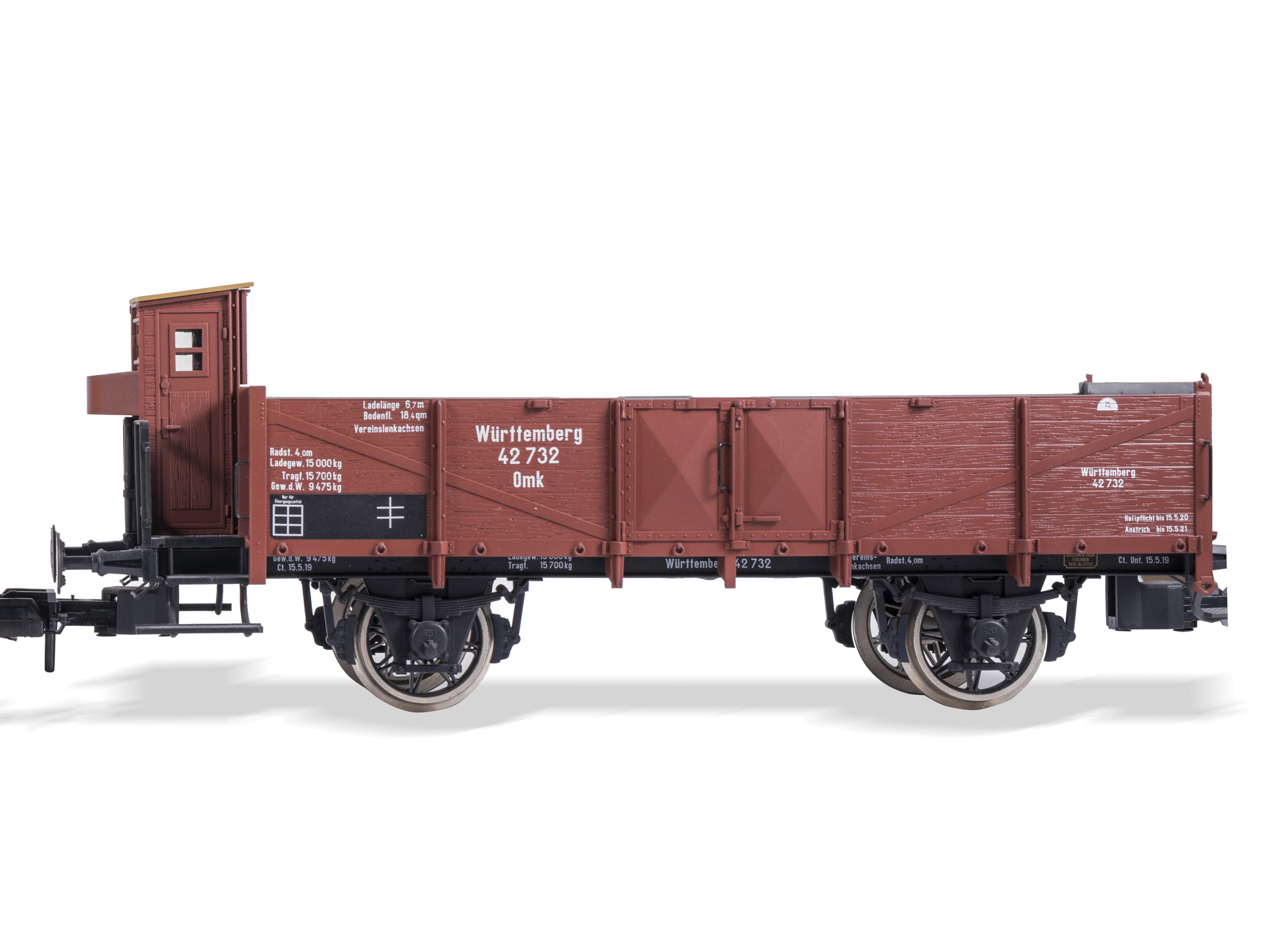 Märklin, Two large railroad trailers - Image 3 of 4