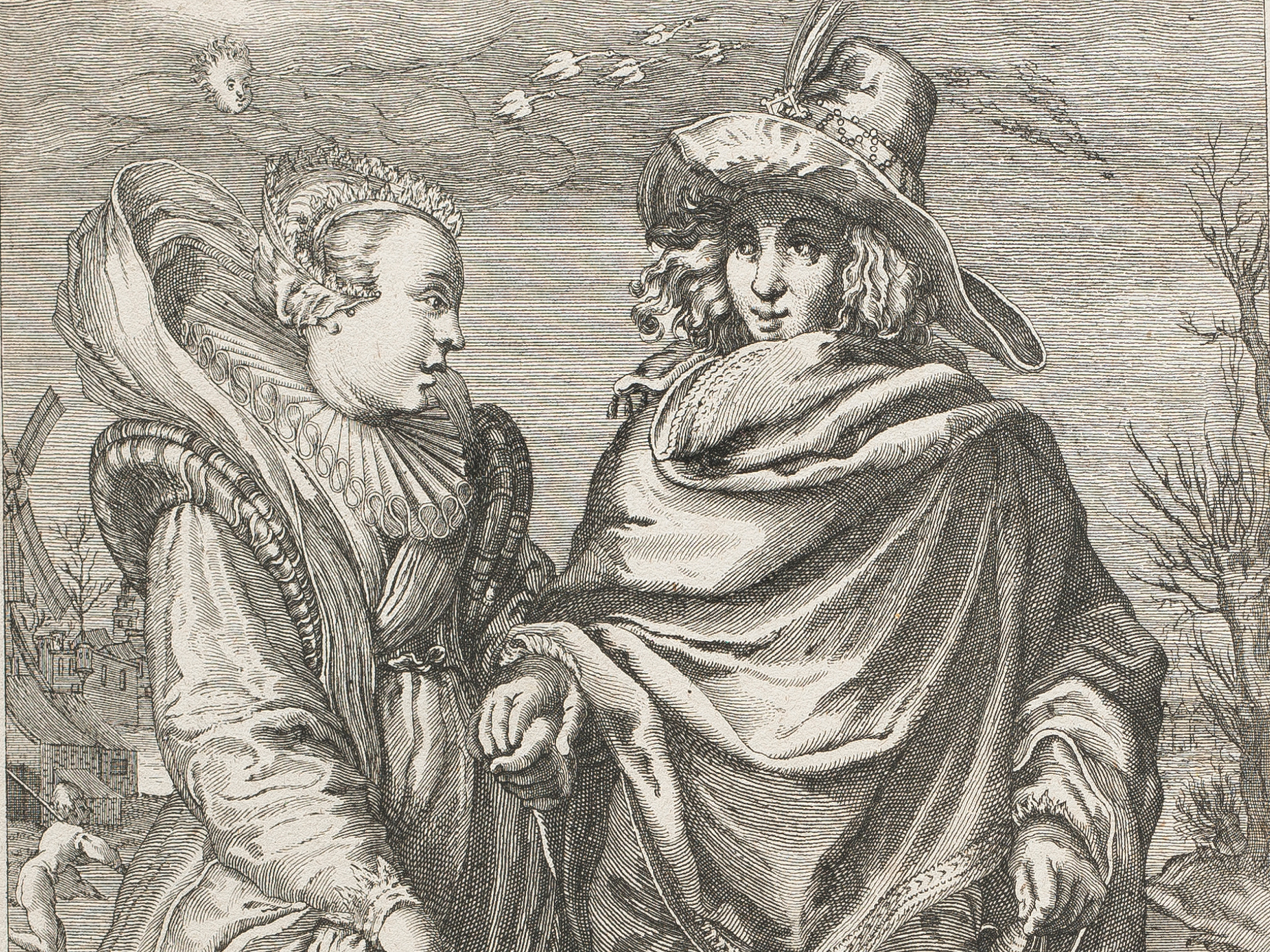 Jeremias Wolff, Augsburg 1663 - 1724 Augsburg, Winter - Bild 3 aus 6