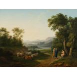 Matthias Rudolf Toma, Wien 1792 - 1869 Wien, Ideale Landschaft