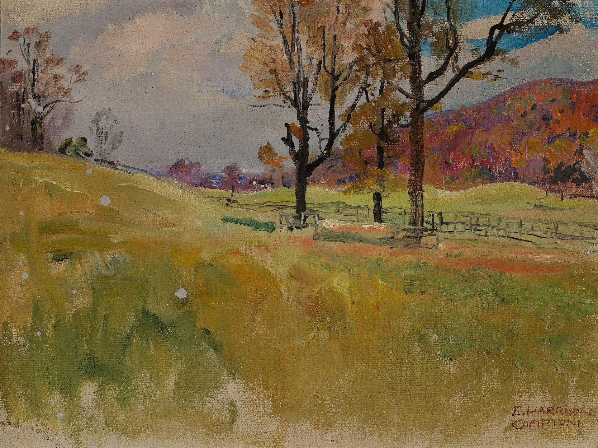 Edward Harrison Compton, Feldafing 1881 - 1960 Feldafing, Landschaft