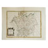 Germania Antiqua, Venetiis 1785, Kupferstichkarte