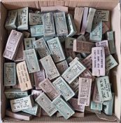 Quantity (approx 100) of Jersey Motor Corporation c1950s/60s unused PUNCH TICKET PACKS in various