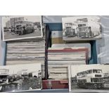 From the David Harvey Photographic Archive: a box of approx 1,200 b&w and colour, postcard-size