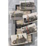 From the David Harvey Photographic Archive: a box of approx 1,300 b&w, postcard-size PHOTOGRAPHS