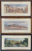 Selection (3) of glazed LANDSCAPE CARRIAGE PRINTS from the 1945-57 LNER/BR(E) series and