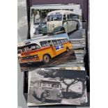 From the David Harvey Photographic Archive: a box of 600+ b&w & colour, postcard-size PHOTOGRAPHS of