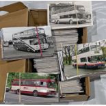 From the David Harvey Photographic Archive: a box of 900+ b&w and colour, postcard-size
