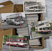 From the David Harvey Photographic Archive: a box of 900+ b&w and colour, postcard-size