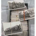 From the David Harvey Photographic Archive: a box of approx 1,000 b&w, postcard-size PHOTOGRAPHS