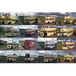 Quantity (40) of original 35mm bus COLOUR SLIDES (Agfachrome) of buses at the Derby on 7 June