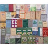 Large quantity (48) of mainly 1950s/60s bus TIMETABLE etc BOOKLETS from a wide range of operators