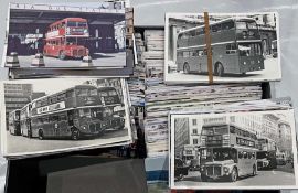 From the David Harvey Photographic Archive: a box of approx 900 b&w and colour, postcard-size