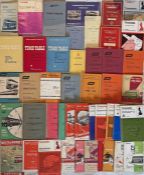 Large quantity (44) of 1950s/60s/70s bus TIMETABLE & FARETABLE BOOKLETS from operators S-Y and