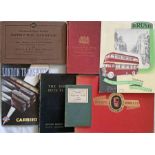 Quantity (7) of HANDBOOKS, BROCHURES & BOOKLETS comprising c1920 AEC Model 5 handbook (hardback),