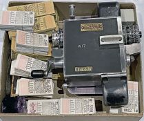 Setright 'Insert' TICKET MACHINE with backplate. Serial no 35201, machine no W17. This was