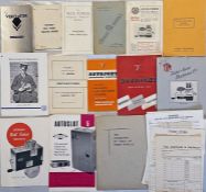 Selection (14) of 1930s onwards TICKET MACHINE BROCHURES & PAMPHLETS including Setright, Bell Punch,