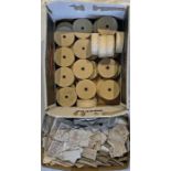 Quantity (30) of unused SETRIGHT TICKET MACHINE ROLLS from South Wales Transport Co Ltd plus a