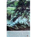 1974 London Transport double-royal POSTER 'Country Walks' by John Cooke (1929-2018). "The trees,