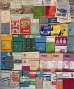 Large quantity (50) of 1950s/60s/70s bus TIMETABLE & FARETABLE BOOKLETS from operators A-D and