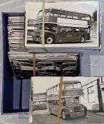 From the David Harvey Photographic Archive: a box of approx 550 b&w, postcard-size PHOTOGRAPHS of