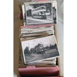 From the David Harvey Photographic Archive: a box of 700+ b&w, postcard-size PHOTOGRAPHS of