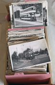 From the David Harvey Photographic Archive: a box of 700+ b&w, postcard-size PHOTOGRAPHS of