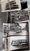 From the David Harvey Photographic Archive: a box of approx 900 b&w, postcard-size PHOTOGRAPHS of