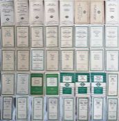 Quantity (40) of 1940s-50s London Transport Green Line TIMETABLE LEAFLETS for individual routes