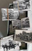 From the David Harvey Photographic Archive: a box of approx 1,100 mostly b&w, postcard-size