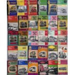 Quantity (30) of 1940s-60s Ian Allan ABCs etc of buses and coaches from across the UK including