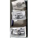 From the David Harvey Photographic Archive: a box of approx 1,100 mostly b&w, postcard-size