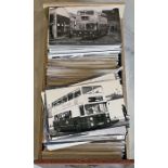 From the David Harvey Photographic Archive: a box of approx 1,000 mostly b&w, postcard-size