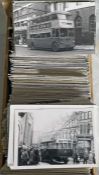 From the David Harvey Photographic Archive: a box of approx 1,000 b&w, postcard-size PHOTOGRAPHS