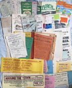 Large quantity (c100) of mainly 1930s-60s TIMETABLE LEAFLETS & WINDOW SLIP POSTERS comprising 40+