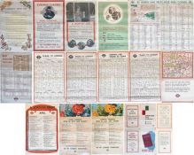 Quantity (20) of 1940s/50s London Transport double-royal and small panel POSTERS including London'