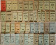 Large quantity (43) of 1940s-50s London Transport Country Buses & Coaches AREA TIMETABLE BOOKLETS (