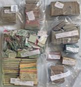 Very large quantity (c1,600) of 1960s-80s London Underground TICKETS, c1,100 wholes and c500 halves,